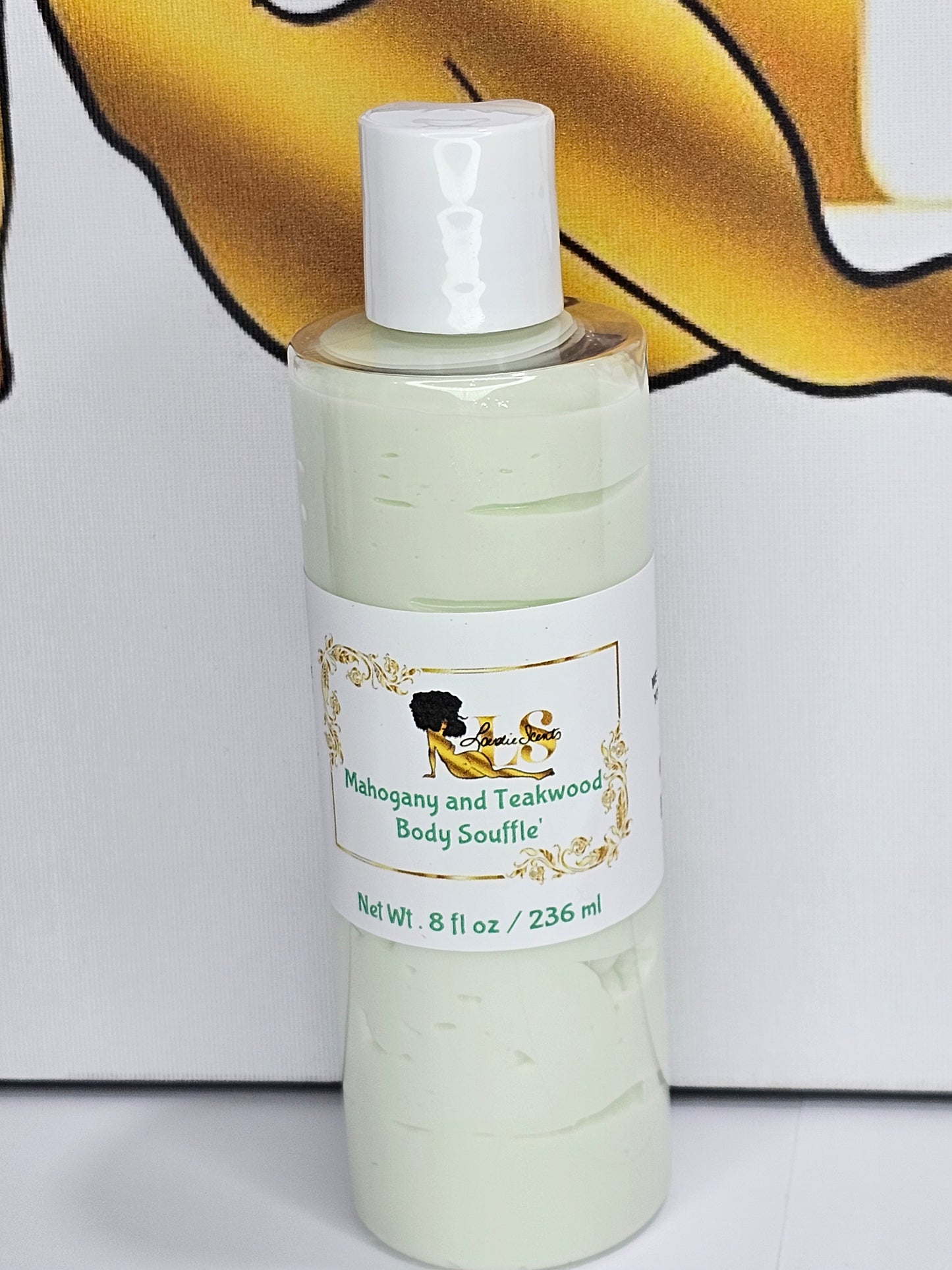 Mahogany and Teakwood Body Souffle