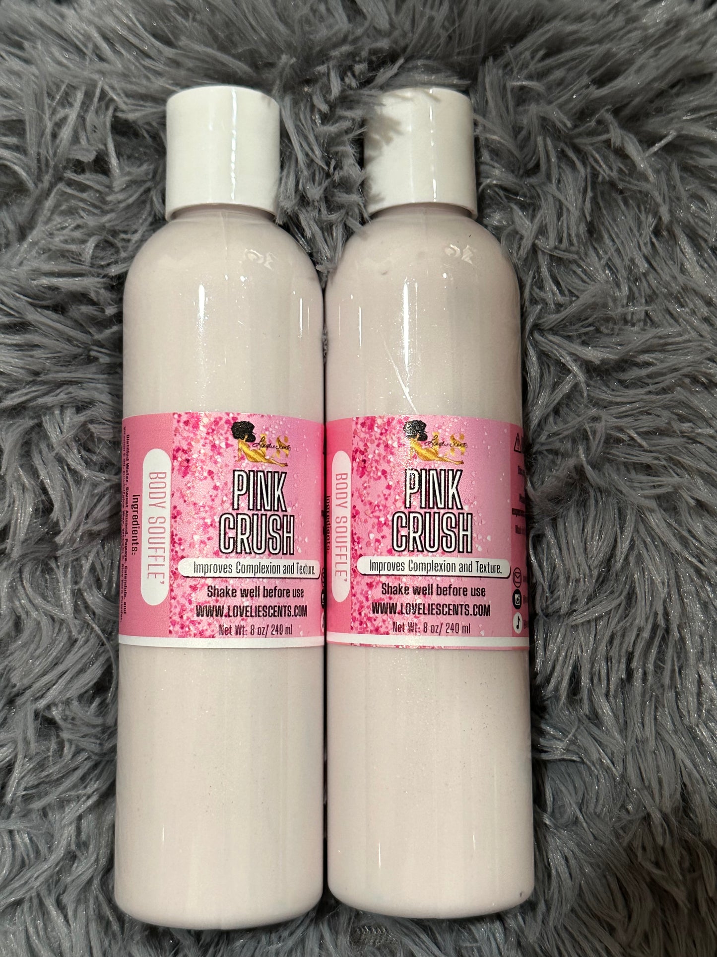 Pink Crush Body Souffle’ 8 oz