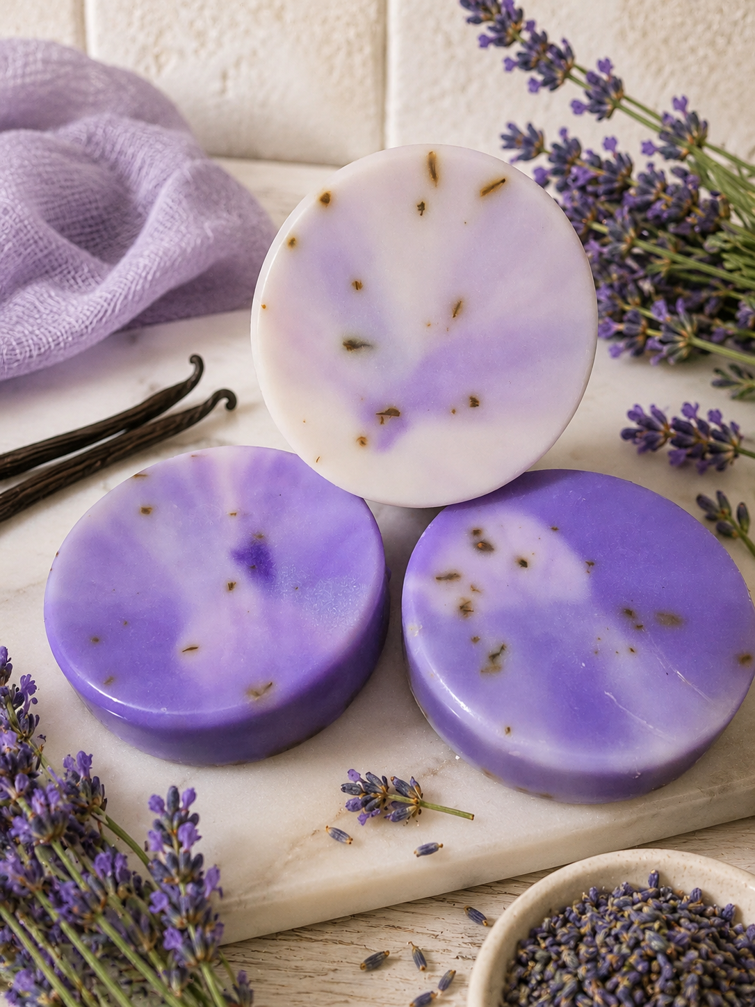 Lavender and Vanilla Soap Bar