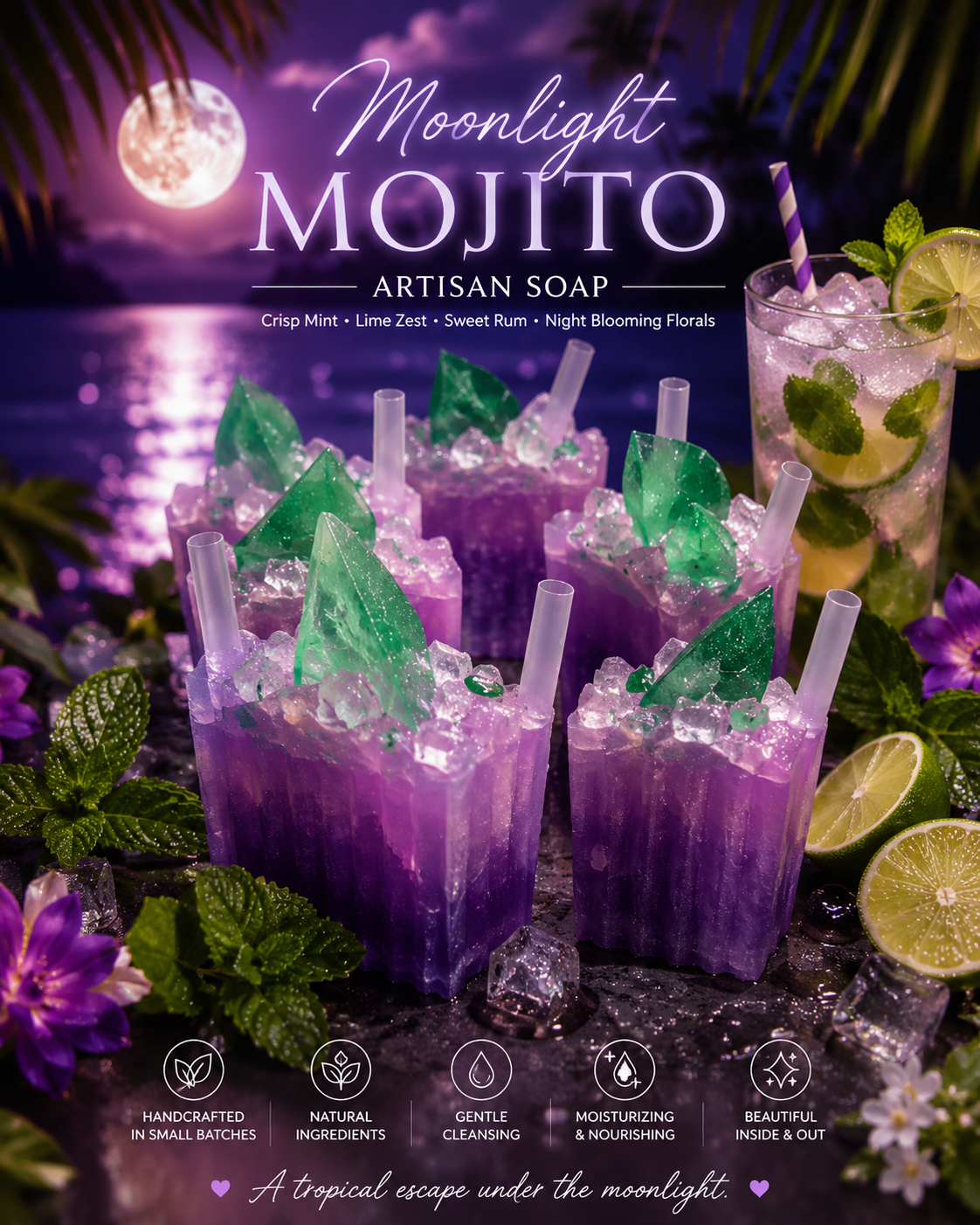 MOONLIGHT MOJITO SOAP BAR