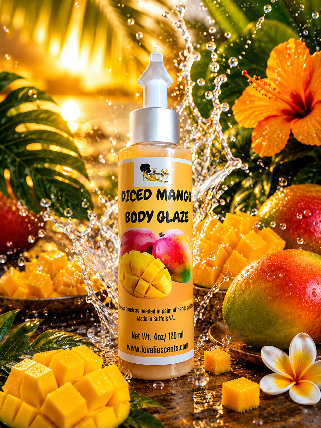 Diced Mango Body Glaze