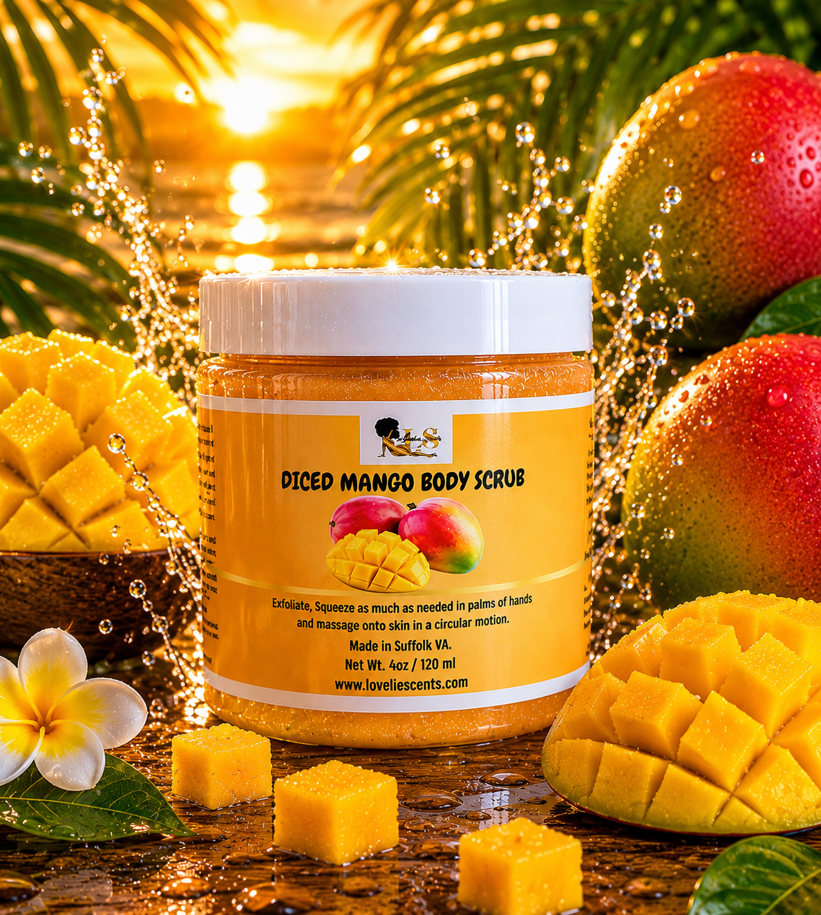 Diced Mango Body Scrub