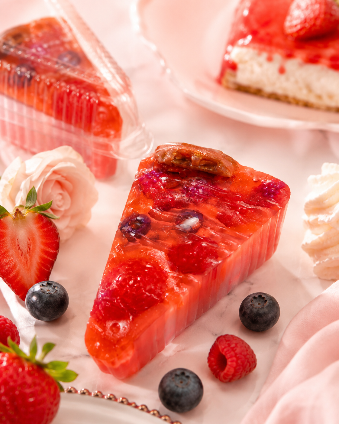 Strawberry Cheesecake Drizzle