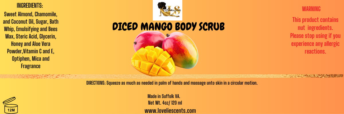 Diced Mango Body Scrub
