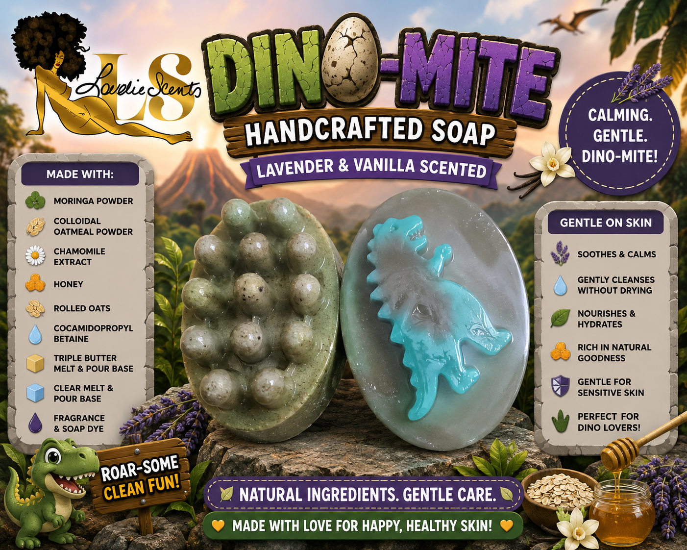 DINO-MITE SOAP