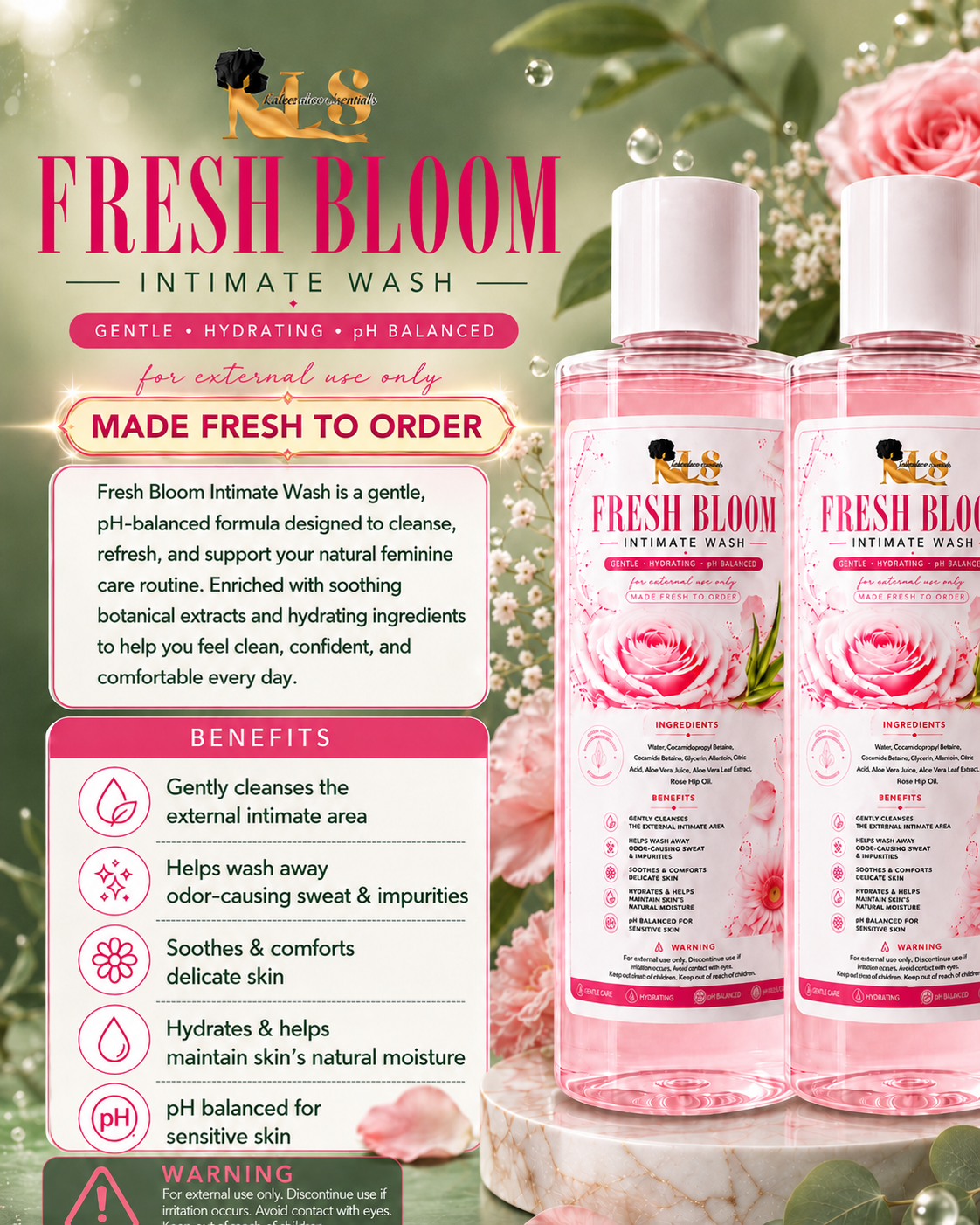FRESH BLOOM - Intimate Wash