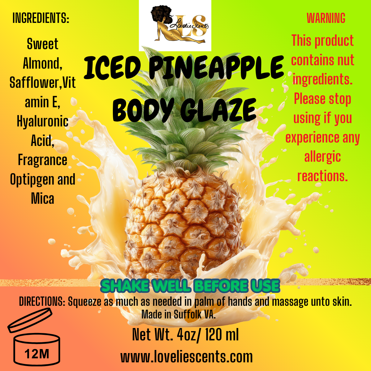 Diced Mango Body Glaze