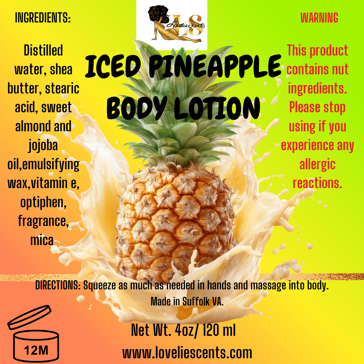 Diced Mango Lotion