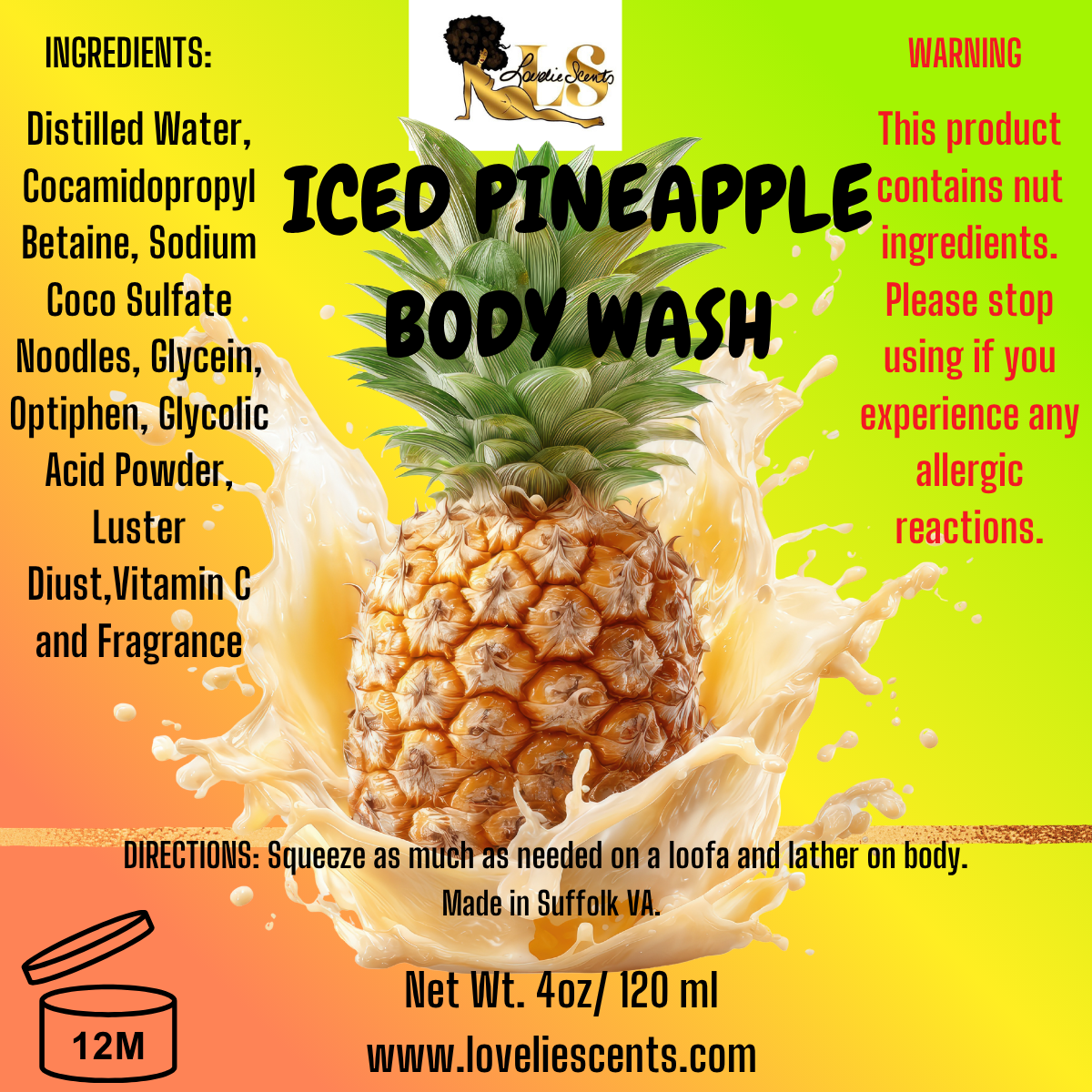 Diced Mango Body Wash