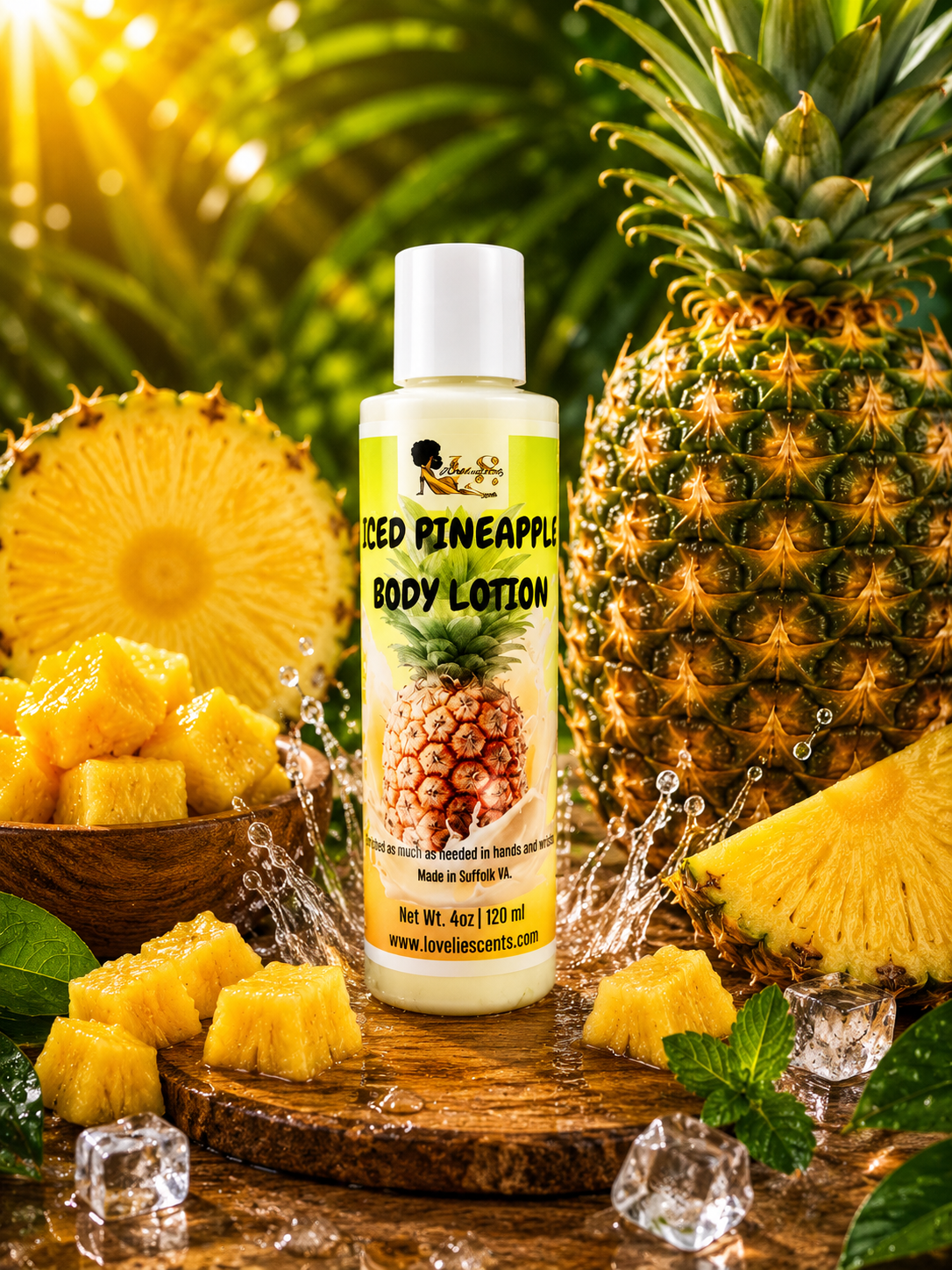 ICED PINEAPPLE LOTION
