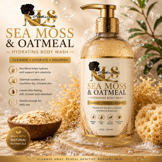 Sea Moss and Oatmeal Body Wash