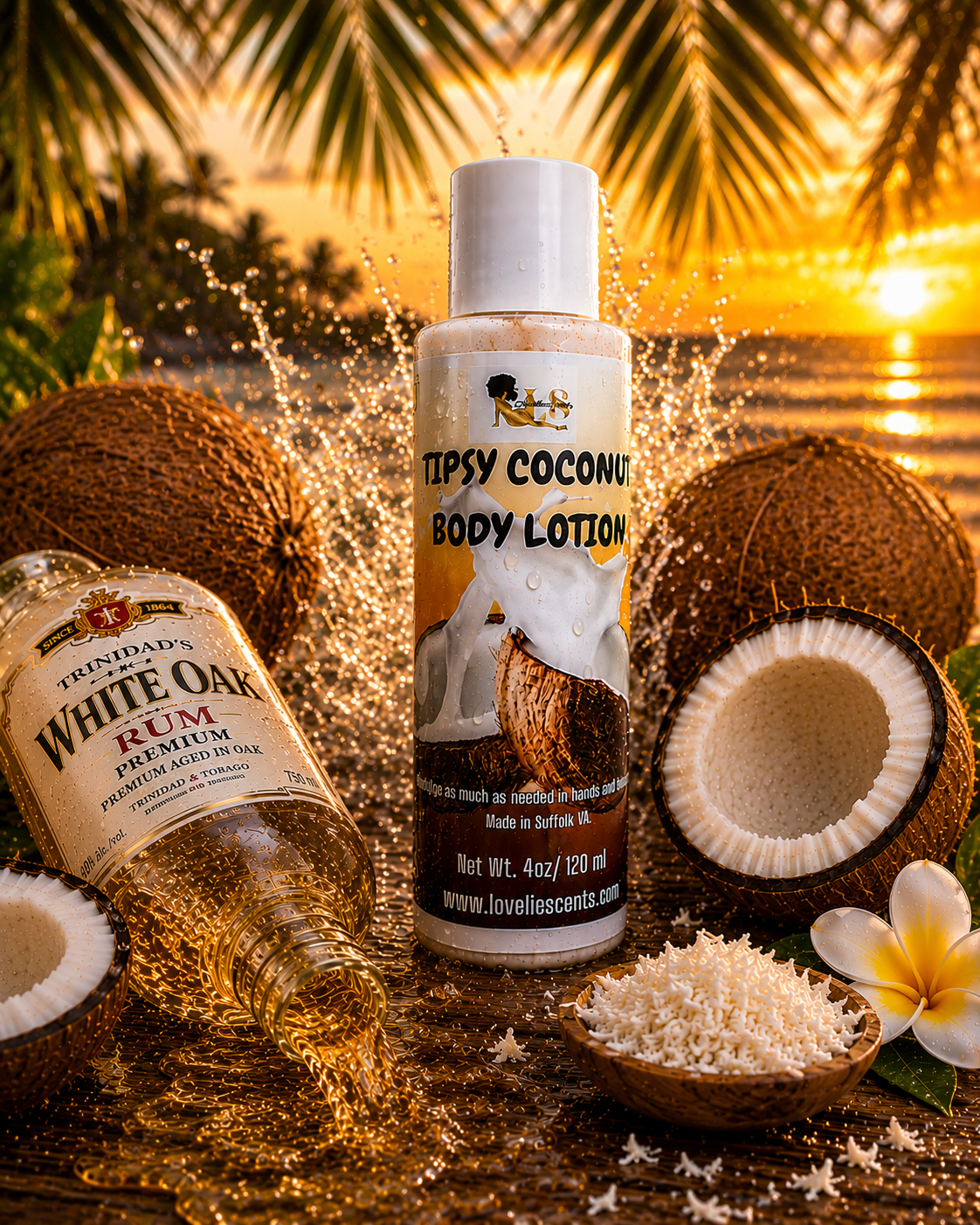 TIPSY COCONUT BODY LOTION