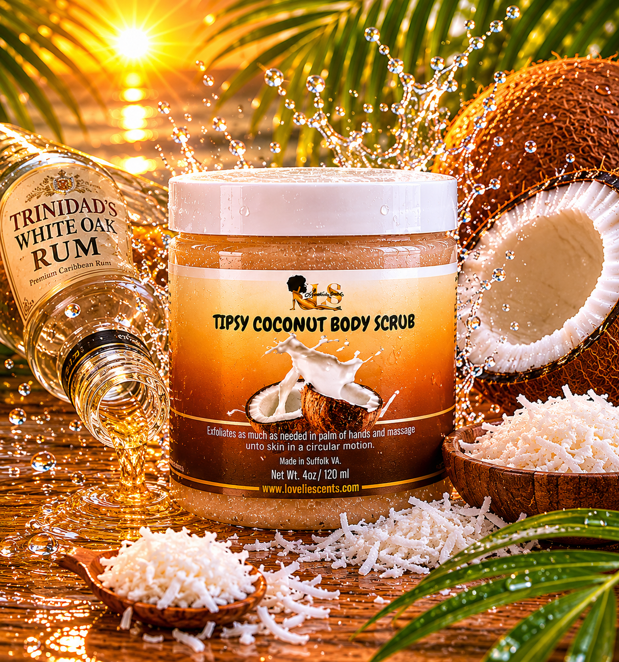 TIPSY COCONUT BODY SCRUB