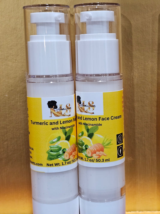 Turmeric and Lemon Face Cream